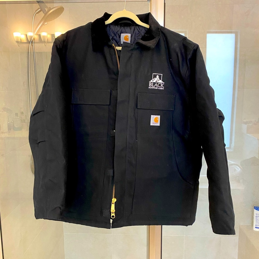Carhartt warm storm defender, loose fit, heavyweight jacket for men